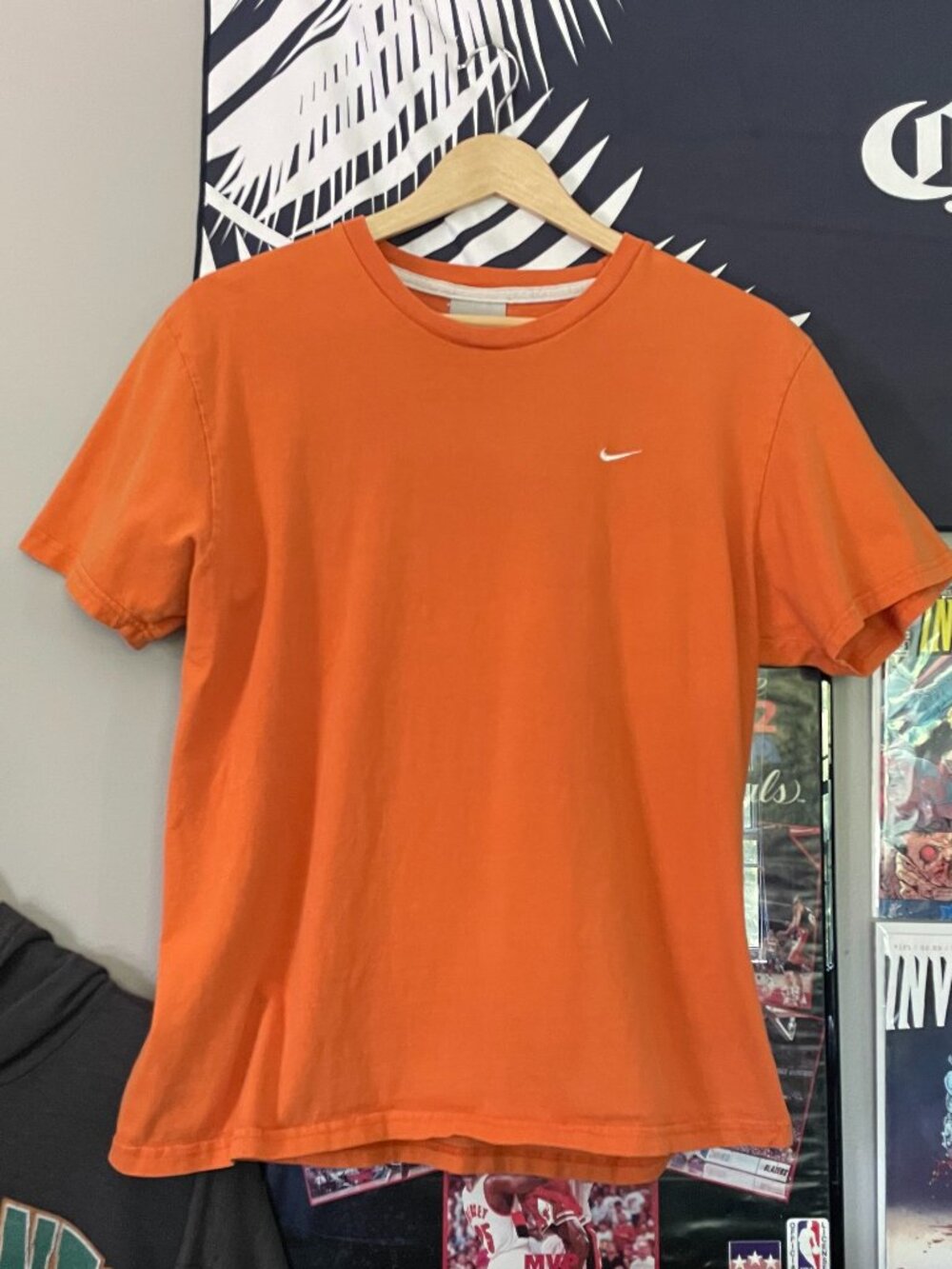 Vintage Nike Swoosh Grey Tag T-shirt